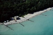 Aerial view of NSSD parcel and Central Beach